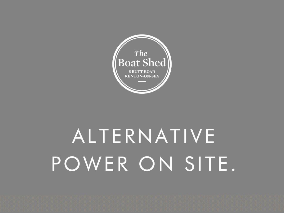 The Boat Shed By The Oyster Collection Villa Kenton on Sea Bagian luar foto